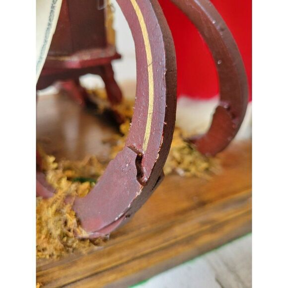 Bit Christmas elfin Marshall Fields 1990 rare musical Xmas decor sleigh 20 in - Picture 14 of 14